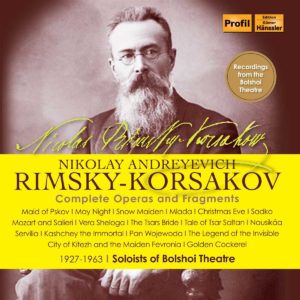 Rimsky Korsakov. Sämtliche Opern 1946-1963 Bolshoi
