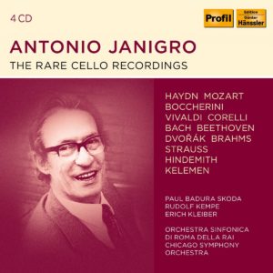 Janigro - the rare cello recordings